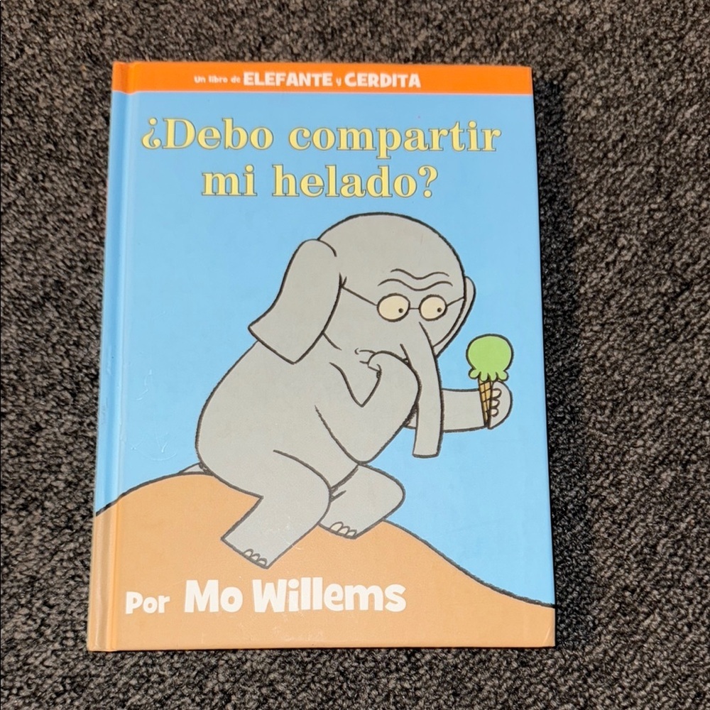 ¿Debo compartir mi helado? Book by Mo Willems
